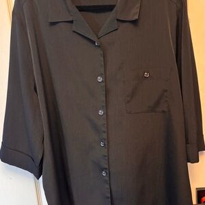 Allison Daley Elegant Black Blouse